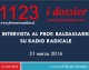 1123 – INTERVISTA AL PROF. BALDASSARI SU RADIO RADICALE