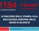 1184 – LE REAZIONI DELLA STAMPA ALLA BOCCIATURA EUROPEA DELLA LEGGE DI BILANCIO